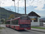 (197'183) - OBUS Salzburg - Nr. 345/S 239 SZ - Solaris Gelenktrolleybus am 13. September 2018 in Mayrwies, Daxluegstrasse