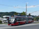 (197'202) - OBUS Salzburg - Nr. 371/S 162 UL - Solaris Gelenktrolleybus am 13. September 2018 in Mayrwies, Daxluegstrasse