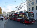 Solaris/630819/197330---obus-salzburg---nr (197'330) - OBUS Salzburg - Nr. 342/S 401 SM - Solaris Gelenktrolleybus am 13. September 2018 in Salzburg, Hanuschplatz