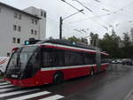 (197'439) - OBUS Salzburg - Nr. 356/S 968 TC - Solaris Gelenktrolleybus am 14. September 2018 beim Bahnhof Salzburg Sd