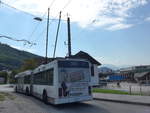 Van Hool/630401/197206---obus-salzburg---nr (197'206) - OBUS Salzburg - Nr. 286/S 928 KV - Van Hool Gelenktrolleybus am 13. September 2018 in Mayrwies, Daxluegstrasse