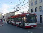(197'334) - OBUS Salzburg - Nr. 268/S 519 IP - Van Hool Gelenktrolleybus (ex Nr. 0268) am 13. September 2018 in Salzburg, Hanuschplatz