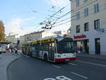 (197'336) - OBUS Salzburg - Nr. 269/S 514 IP - Van Hool Gelenktrolleybus (ex Nr. 0269) am 13. September 2018 in Salzburg, Hanuschplatz