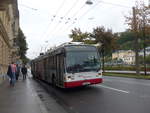 Van Hool/631426/197509---obus-salzburg---nr (197'509) - OBUS Salzburg - Nr. 267/S 518 IP - Van Hool Gelenktrolleybus (ex Nr. 0267) am 14. September 2018 in Salzburg, Mozartsteg