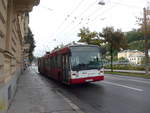 Van Hool/631489/197526---obus-salzburg---nr (197'526) - OBUS Salzburg - Nr. 265/S 469 IP - Van Hool Gelenktrolleybus (ex Nr. 0265) am 14. September 2018 in Salzburg, Mozartsteg