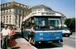 (024'928) - VBL Luzern - Nr. 171 - Volvo/Hess Gelenktrolleybus am 20. Juli 1998 in Luzern, Schwanenplatz