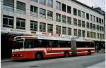 (050'508) - VB Biel - Nr. 67 - Volvo/R&J Gelenktrolleybus am 19. Oktober 2001 in Biel, Guisanplatz