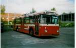 FBW/210982/019834---vb-biel---nr (019'834) - VB Biel - Nr. 6 - FBW/R&J Trolleybus am 6. Oktober 1997 in Biel, Zeughaus