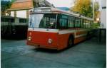 FBW/210983/019835---vb-biel---nr (019'835) - VB Biel - Nr. 6 - FBW/R&J Trolleybus am 6. Oktober 1997 in Biel, Zeughaus