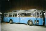 (084'118) - ACT Lugano (TVS) - Nr. 126 - FBW/Hess Trolleybus (ex RhV Altsttten Nr. 6) am 2. April 2006 in Selzach, Halle TVS