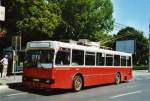 (116'734) - Tursib, Sibiu - Nr. 229/SB-0025 - FBW/R&J Trolleybus (ex Nr. 693; ex VB Biel Nr. 15) am 27. Mai 2009 in Sibiu, Parcul Theretulu