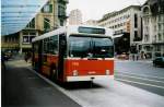 (022'305) - TL Lausanne - Nr. 758 - NAW/Lauber Trolleybus am 15. April 1998 in Lausanne, Chauderon
