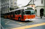 (022'322) - TL Lausanne - Nr. 774 - NAW/Lauber Trolleybus am 15. April 1998 in Lausanne, Place Riponne