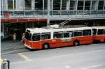 (033'636) - TL Lausanne - Nr. 761 - NAW/Lauber Trolleybus am 7. Juli 1999 in Lausanne, Place Riponne