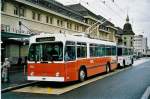 (045'228) - TL Lausanne - Nr. 784 - NAW/Lauber Trolleybus am 11. Mrz 2001 beim Bahnhof Lausanne