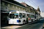 (052'228) - TL Lausanne - Nr. 791 - NAW/Lauber Trolleybus am 17. Mrz 2002 beim Bahnhof Lausanne