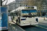 (059'301) - TL Lausanne - Nr. 756 - NAW/Lauber Trolleybus am 16. Mrz 2003 in Lausanne, Tunnel