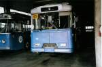 Volvo/230887/046022---act-lugano---nr (046'022) - ACT Lugano - Nr. 119 - Volvo/Hess Trolleybus am 23. April 2001 in Pregassona, Deposito