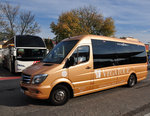 Kleinbus Mercedes Sprinter von Vega Tour aus der CZ in Krems gesehen.