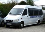 MB Sprinter von  Lordsee Taxi  steht auf der Veterama-Parkplatz in Mannheim im Oktober 2016