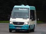 Mercedes Sprinter der Neubrandenburger Verkehrsbetriebe in Neubrandenburg.