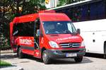 Kleinbus Mercedes Sprinter von Feuerstein aus sterreich in Krems gesehen.