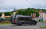 Mercedes Sprinter von Auto-Bey aus der CZ in Krems unterwegs.