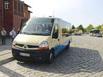 Renault Master der Regionale Verkehrsgesellschaft Dahme-Spreewald mbH (RVS) auf der StadtLinie 518 am 12.