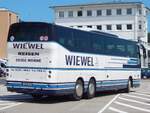 VDL Bova Magiq von Wiewel aus Deutschland im Stadthafen Sassnitz.