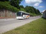 MAN Lion's Coach von Peter-Bus aus sterreich im Stadthafen Sassnitz.