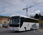 MAN Lion`s Coach von Omnibus BRAUMLLER aus der BRD 06/2017 in Krems.