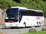 MAN Lion's Coach von Höber-Reisen aus Deutschland im Stadthafen Sassnitz.