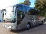 MAN Lion's Coach von K&K Busreisen aus Österreich im Stadthafen Sassnitz.