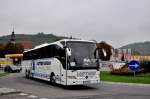 Mercedes Tourismo von Lftner Reisen aus sterreich im Oktober 2014 in Krems.