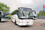 Mercedes Tourismo von Rolf Bhler Reisen aus der BRD in Krems gesehen.