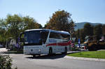 Mercedes Tourismo von ALBAtur aus PL in Krems unterwegs.