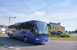 Mercedes Tourismo (rechts gesteuert)von Shearings Holidays aus GB.