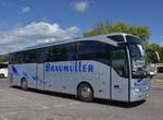 Mercedes Tourismo von Braumller Reisen aus der BRD 06/2017 in Krems.