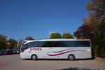 Mercedes Tourismo von der Stork Touristik aus der BRD 2017 in Krems.