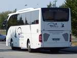 Mercedes Tourismo von Buteo Busservice Behrendt aus Deutschland in Rostock.