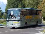 Mercedes Tourismo von Weigt aus Deutschland in Stralsund.