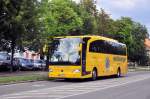 Mercedes Benz Travego von Eichberger aus Deutschland am 12.Juli 2014 in Krems gesehen.