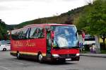 Mercedes Benz Travego von PLETTER Reisen aus Mdling bei Wien am 16.August 2014 in Krems gesehen.