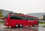 Mercedes Benz Travego von JV-Tour aus der CZ am 11.9.2014 in Krems gesehen.