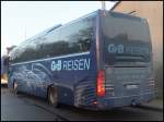 Mercedes Travego von GFB-Reisen aus Deutschland in Bergen.