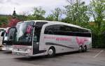 Mercedes Travego von Whrle Reisen aus der BRD am 9.5.2015 in Krems.