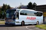 Mercedes Travego von Pfleger Reisen aus Niedersterreich im Juli 2015 in Krems.