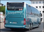 Mercedes Travego von Schörnig aus Deutschland im Stadthafen Sassnitz.