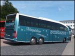 Mercedes Travego von Schörnig aus Deutschland im Stadthafen Sassnitz.