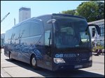 Mercedes Travego von GFB-Reisen aus Deutschland im Stadthafen Sassnitz.